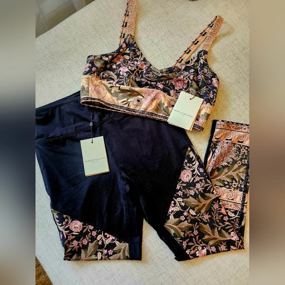 ✨ Spell & The Gypsy Collective Oasis 7/8 Leggings & Crop Top Set  NWT✨